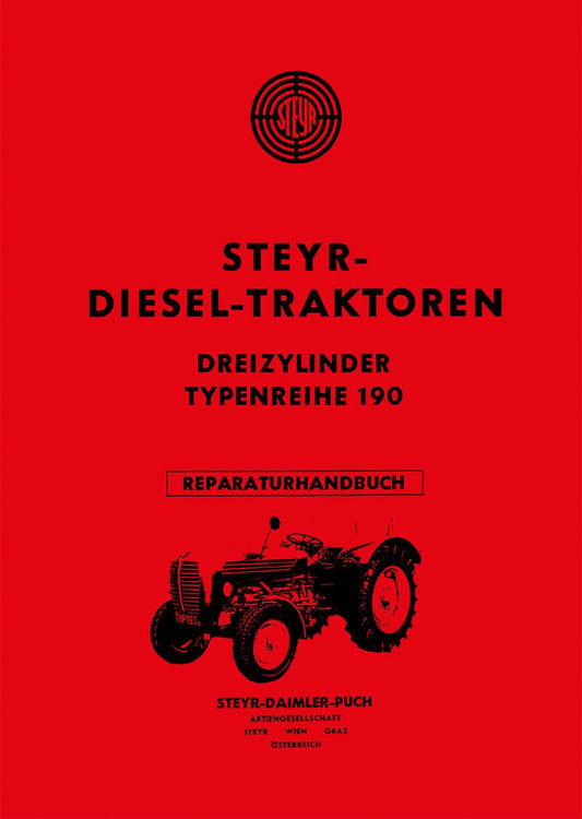 Steyr 190 Traktor Reparaturanleitung