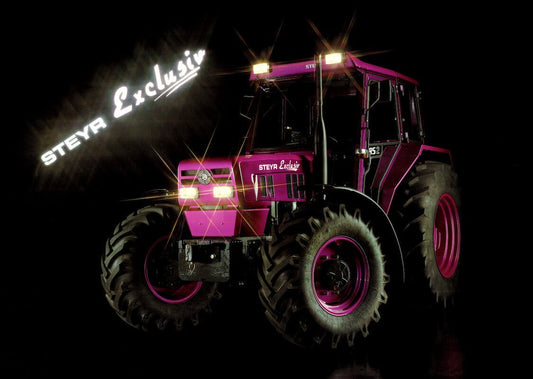 Steyr Exclusiv RS2 Traktor Poster