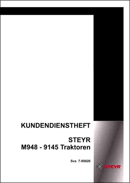 Steyr Multi-Trac M948-9145 Kundendienstheft