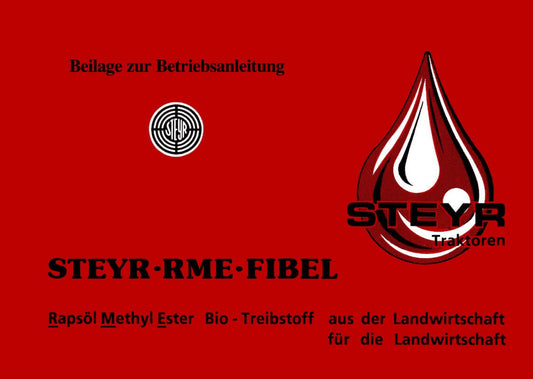 Steyr RME Fibel als Beilage zur Betriebsanleitung